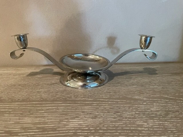 Candelabro Unity plateado Foto 1 de 1