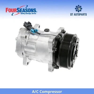 For 1994-1996 Chevrolet C70 Kodiak A/C Compressor 4 Seasons 1995 - Image 1 of 4