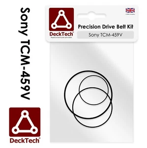 Kit de cinturones de repuesto DeckTech™ para grabadora de casete Sony TCM-459V TCM459V - Imagen 1 de 3