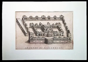 Diokletian-Thermen - Rom, 1741 - Bild 1 von 2