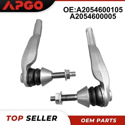 For Mercedes-Benz C300 2015-2021 C400 C43 AMG E300 2x Front Outer Tie Rod Ends Foto 1 de 4