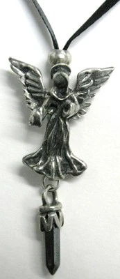 Angel Guardians pendant - Angel of Peace- (onyx stone crystal) - Image 1 of 2