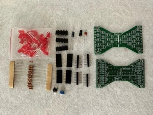 Learn to Solder - Electronic LED Hourglass PCB Kit - Picture 1 of 4