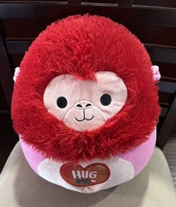 Malvaviscos Maruta Rojo Rosa Gorila Abrazame Peluche Animal San Valentín - Imagen 1 de 9