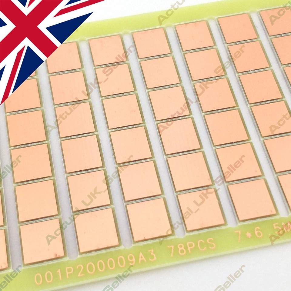 🇬🇧 Double-sided copper pad PCB squares for Manhattan prototyping - Image 1 of 1