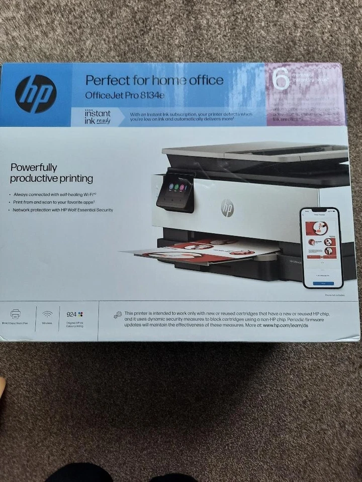 HP OfficeJet Pro 8134e All-In-One Printer - New - Image 1 of 1