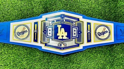 Cinturón Título Legado Campeonato MLB WWE Los Angeles Dodgers Adulto Talla 4MM Zinic Foto 1 de 4