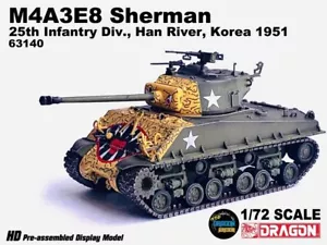 Dragon 63140 - 1:72 M4A3E8 Sherman " Tiger Face " 25th Inf - Nuovo - Picture 1 of 1