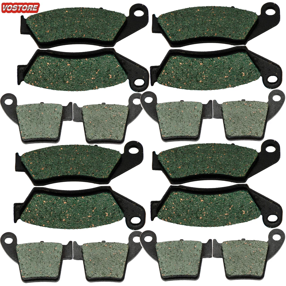 (8 juegos) Pastillas de freno F+R aptas para Honda CR 125 250 R 02-07 CRF 250 R X 04-15 450 02-15 Foto 1 de 1