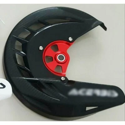 Protector de cubierta de freno de disco delantero negro HONDA CRF250L 300L 2017-2020 Foto 1 de 4
