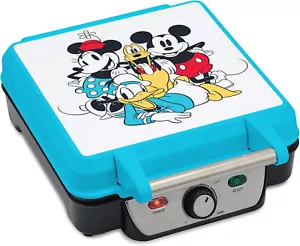 Mickey and Friends Waffeleisen mit 4 Scheiben und Antihaft-Kochplatten - Bild 1 von 4
