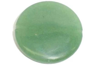 Aventurin. Scheibe. Perle. Schöne große massive Form. 40x8mm. - Picture 1 of 1