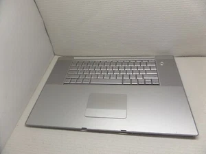 APPLE MACBOOK PRO 17 A1229 2007 A1261 2008 PALMREST KEYBOARD TRACKPAD 620-3980-A - Picture 1 of 2