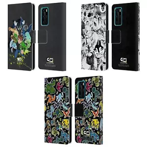 OFFICIAL BEN 10: ULTIMATE ALIEN GRAPHICS LEATHER BOOK CASE FOR HUAWEI PHONES 4 - Picture 1 of 9