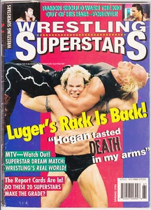Wrestling Superstars Magazine Spring 1996 Lex Luger Hollywood Hogan WCW WWF 90s - Picture 1 of 10