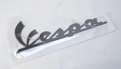 656220 OEM VESPA Cromo Insignia Adhesivo para ET2 ET4 GT GTS GTV 300 LX LXV PX S150 Foto 1 de 4
