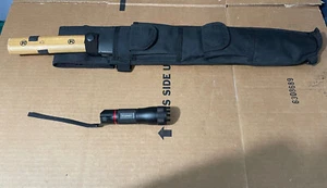 Bundle Tactical Katana Machete And Coast G50 Flashlight - Picture 1 of 21