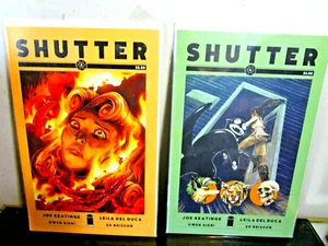 SHUTTER #3-4 LOT - LEILA DEL DUCA IMAGE COMICS - 2014 BAGGED BOARDED - Picture 1 of 3