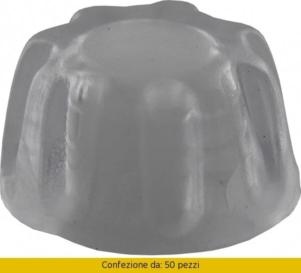 Paracolpo Adesiva Plastificate per Porte Trasparente Pz 50 Plastimetal BLGHU1831 - Immagine 1 di 1