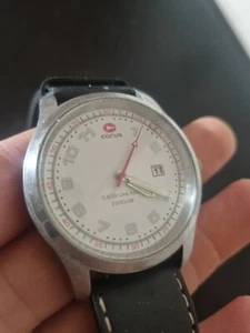 Erbstück/Vintage UK CORUS STAHL Uhr - einzigartiges Sammlerstück - KOSTENLOSER VERSAND - Bild 1 von 2