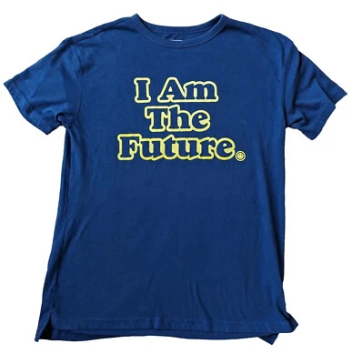 I Am The Future Tee Shirt Old Navy Pop Sugar Boys girls Xl 14 Retro School Kids - Image 1 of 4