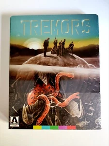 Tremors Steelbook: 4K, Blu Ray Sealed New Mint Arrow US Ships in Box - Picture 1 of 7