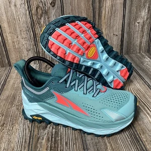 Altra Womens Olympus 5 Dusty Teal ALOA7R74305 Running Athletic Sneakers Size 6.5 - Picture 1 of 14