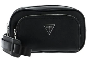 Bolso bandolera GUESS Certosa Saffiano Eco Black negro nuevo - Imagen 1 de 4