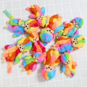 Best color scheme Monchhichi  Kaechicchi Colorful Rainbow keychain Size 13cm One - Picture 1 of 4