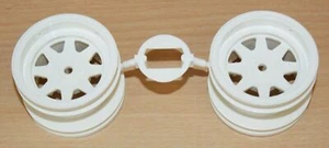 Tamiya Striker/Sonic Fighter/Grasshopper II/2, 0445095/10445095 Rear Wheels, NEW - Picture 1 of 3
