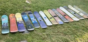 3 Used Bulk Snowboard Decks, DIY, ski furniture, Decorative, Art project, Usable - Picture 1 of 1