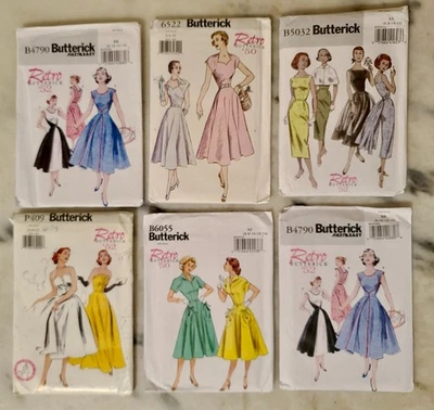 BUTTERICK UNCUT U-PICK Retro Misses Sewing Pattern 1950s - Image 1 of 4