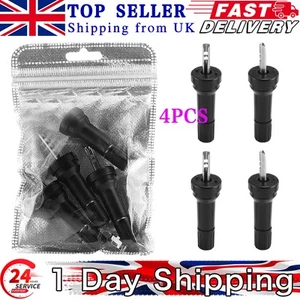 4x Fit Nissan Juke Leaf Navara Tyre Pressure TPMS Sensor Valve Stem Service Kit - Picture 1 of 7