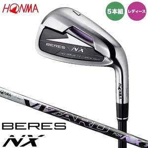 HONMA BERES NX Vizard FOR NX 37 Ladies Woman Iron Set 5-Pc #7-10 & SW Flex L JP - Picture 1 of 24
