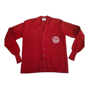 Vtg 70s Coane Cardigan Sweater Future Homemakers Of America Sz 42 Medium - Picture 1 of 7