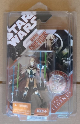 STAR WARS GENERAL GRIEVOUS SAGA LEGENDS 30TH ANNIVERSARY 77-07 2007 E20 - Image 1 of 4