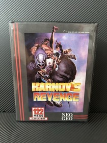 Karnov's Revenge Neo Geo AES Complete U.S. Seller SNK