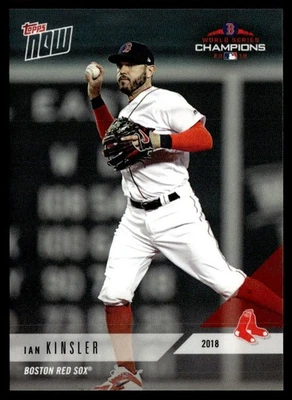 2018 Topps Now Boston Red Sox чемпионы Мировой серии Иэн Кинслер #WSC-8 - Изображение 1 из 2