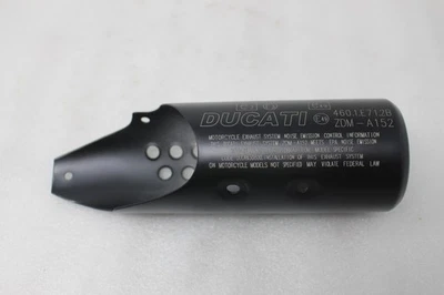 4601E712BA NEW OEM DUCATI EXHAUST SILENCER COVER - Image 1 of 2