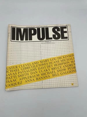 Impulse Magazine Toronto Art Culture 1978 Vol. 6 #4/Vol 7 #1 RARE Early Issue F1 - Image 1 of 4