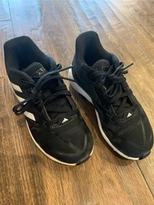 Adidas Youth Baseball Cleats Kids Size 12K black - Picture 1 of 4