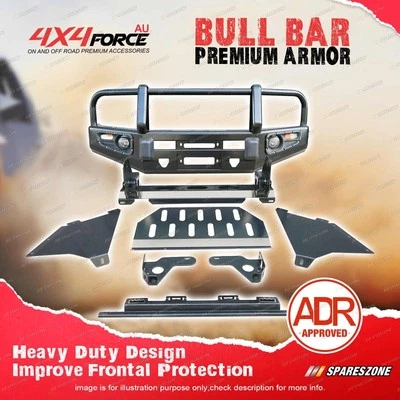 Armor Bumper Bullbar with Skid Plate & Loop for Toyota Hilux Vigo KUN26 12-15 - image 1 of 2