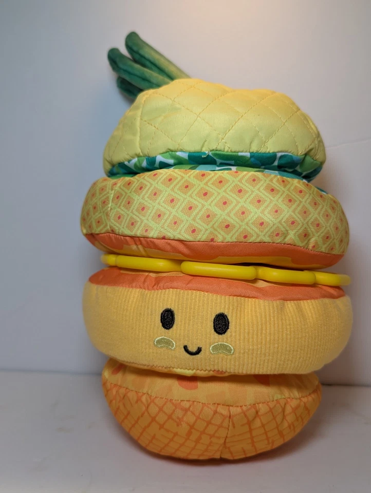 Multi-Sensory Pineapple Soft Stacker Infant Toy Melissa & Doug  - Image 1 of 4