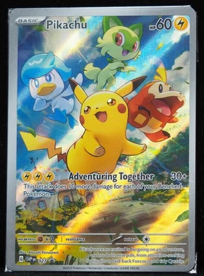 Tarjeta Pokémon Pikachu #027 sellada como nueva Foto 1 de 3