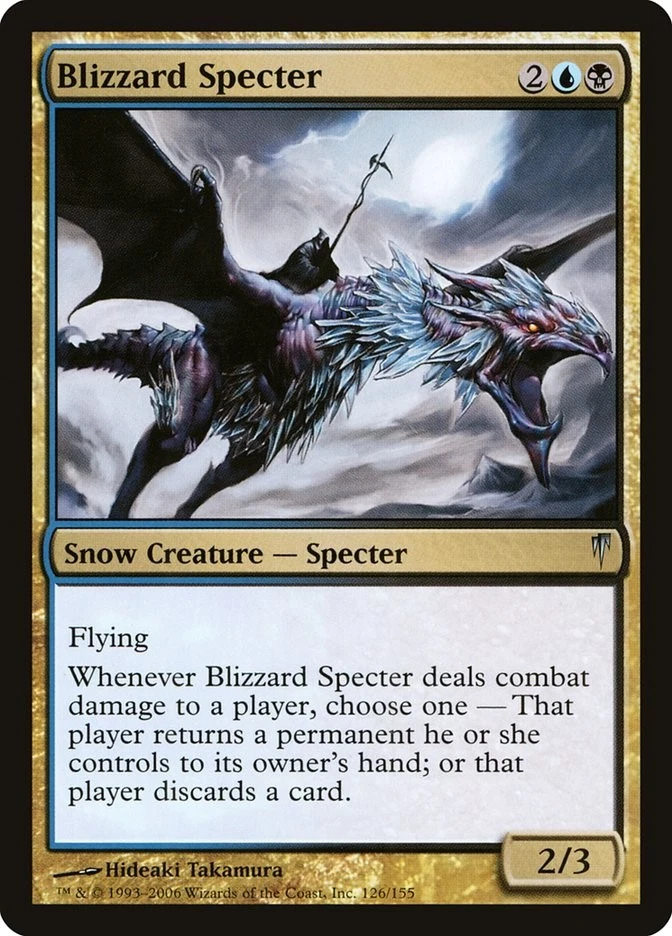 Coldsnap Blizzard Specter MTG Magic the Gathering NM - Image 1 of 1