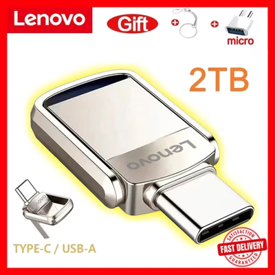 USB 3.0 Type-C Flash Drive 2TB 1TB High Speed Pen Drive 1TB 512GB 256GB U Disk - Image 1 of 4