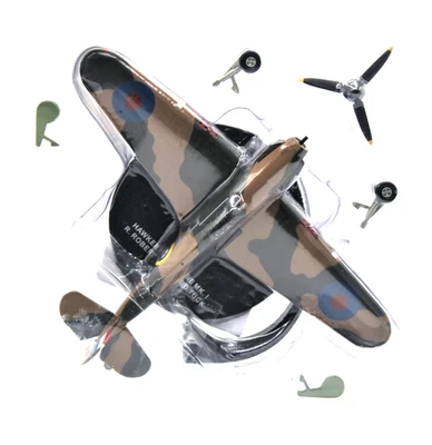Atlas 7896-018 Hawker Hurricane MK I R RAFRobert Stanford Tuck, 1940 1:72 Foto 1 de 4