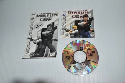 VIRTUA FIGHTER 2 -VIRTUA COP- DAYTONA USA - NOT FOR SALE LOT W/ MANUALS  (CPQ24) - Image 1 of 3