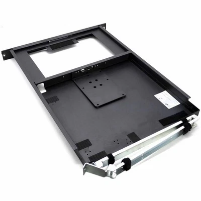 SUPPORTO PER CONSOLE RACK IBM 1723-3RX 39M2968 39M2973 1U TASTIERA + SCHERMO - Image 1 of 4