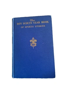 BSA The Boy Scouts Year Book of Sports Stories Hardback Copyright 1936 - Picture 1 of 6